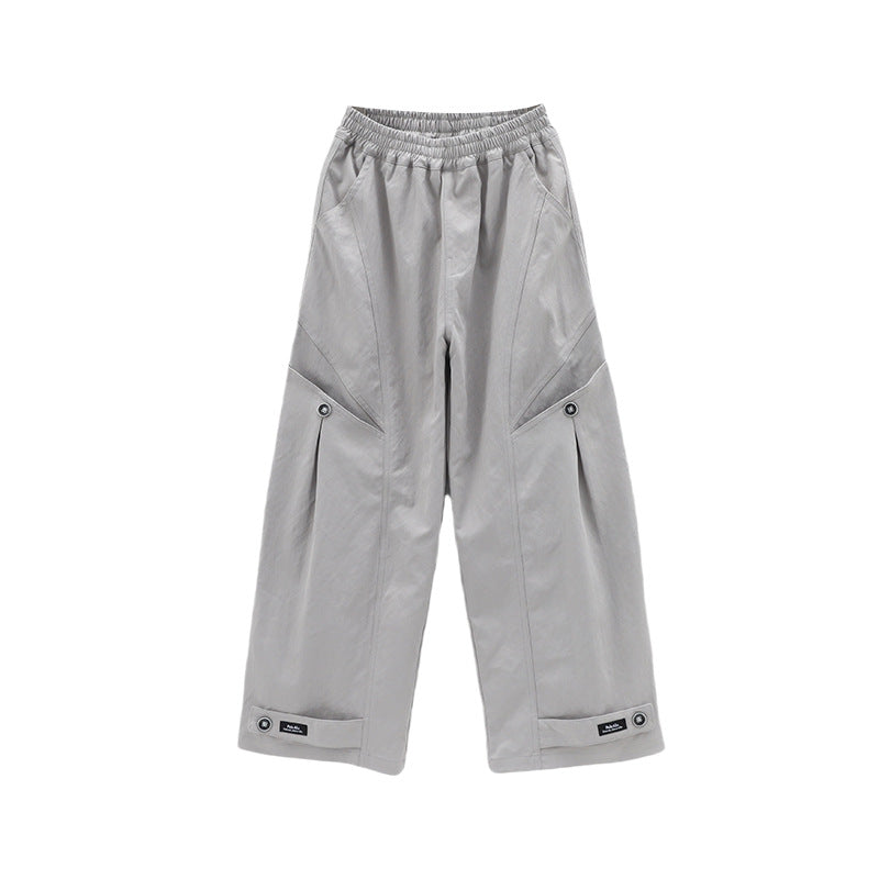 Freizeithose mit geradem Bein für Jungen, Streetwear-Look, lässige Kinderhose