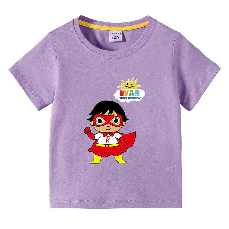 Kinder Sommerkleidung Kurzarm-T-Shirt