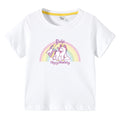 Children's summer short sleeved T-shirt