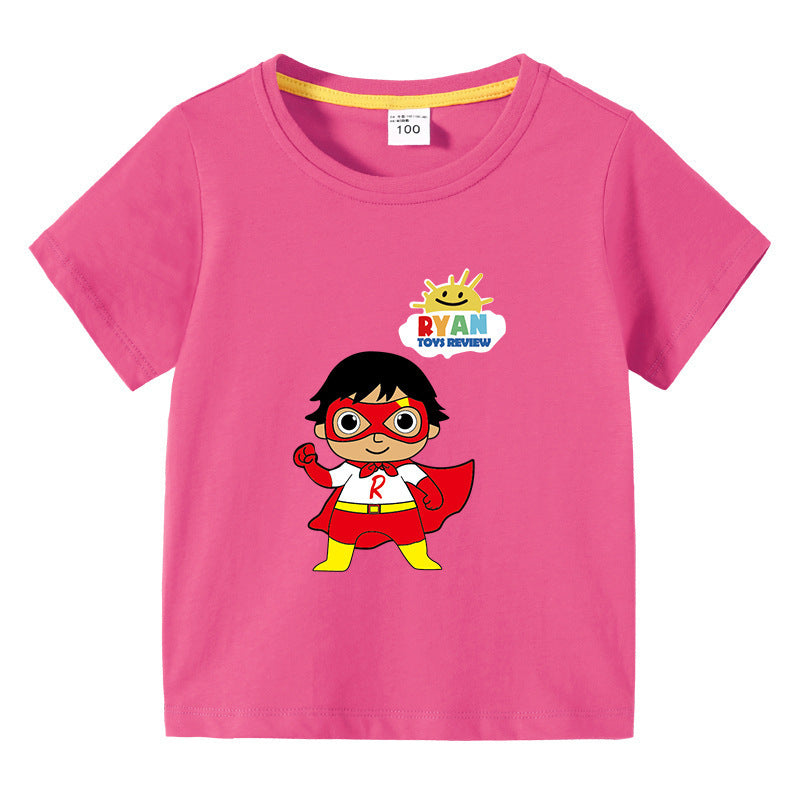 Kinder Sommerkleidung Kurzarm-T-Shirt