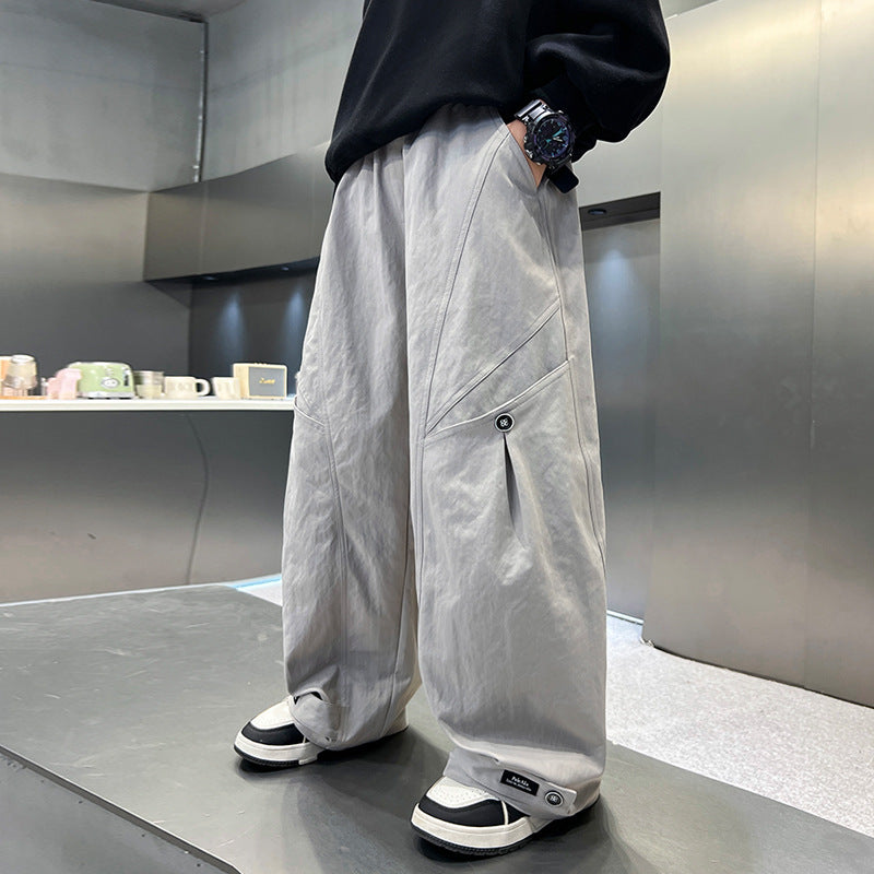 Pantalon droit casual pour garçon - Style streetwear