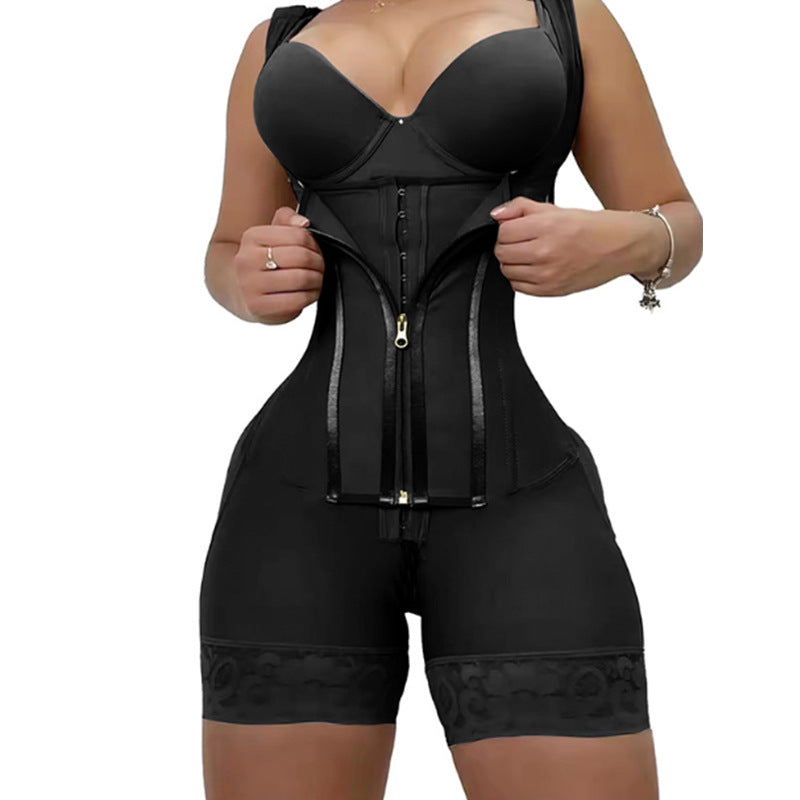 Bodyshaper Ganzkörper-Formanzug Taillentrainer Bauchkontrolle Po-Former Schlankheits-Body Damen Kompressions-Shapewear