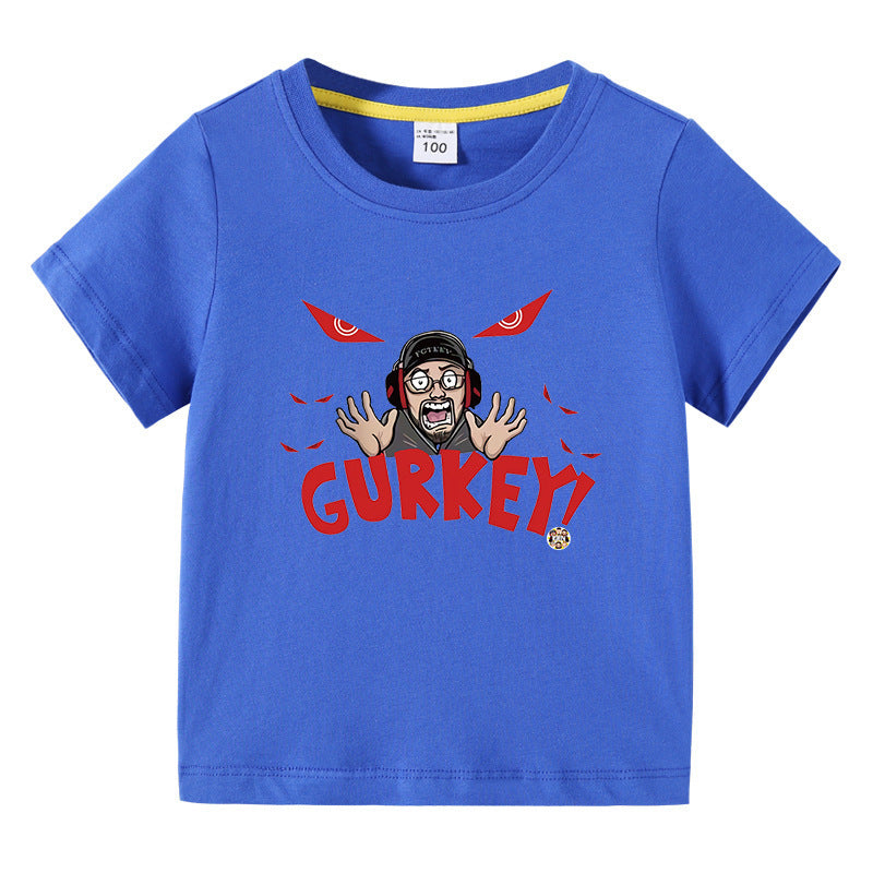 Kinder-Sommer-Kurzarm-T-Shirt