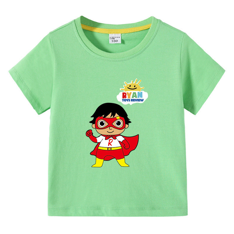 Kinder Sommerkleidung Kurzarm-T-Shirt