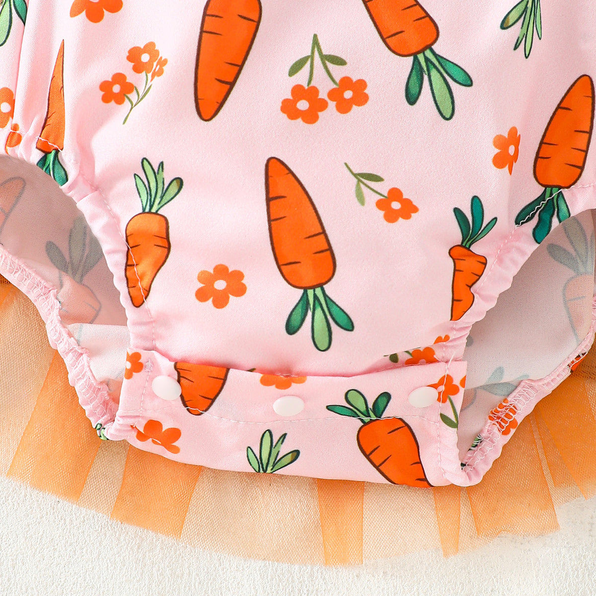 Mädchen Sommer Leichter Mesh-Strampler mit Rüschenärmeln für Säuglinge und Kleinkinder, Dreieckiger Outdoor-Body