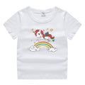 Children's summer short sleeved T-shirt