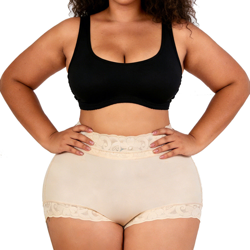 Mittelhohe Taille, Po-straffend, taillenbetonend, Bauchhose, figurformend, eng anliegend, Po-hebend, dreieckige Formunterwäsche für Damen