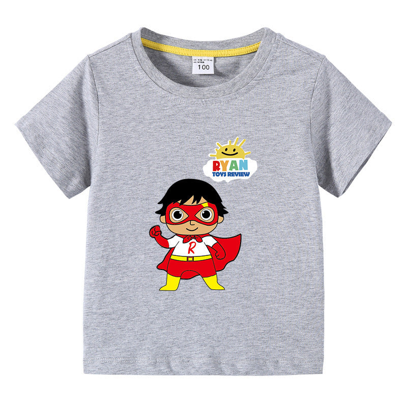 Kinder Sommerkleidung Kurzarm-T-Shirt