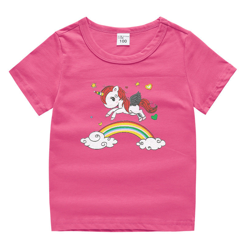 Kinder-T-Shirt Kurzarm