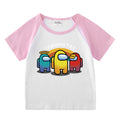 Children's summer short sleeved T-shirt