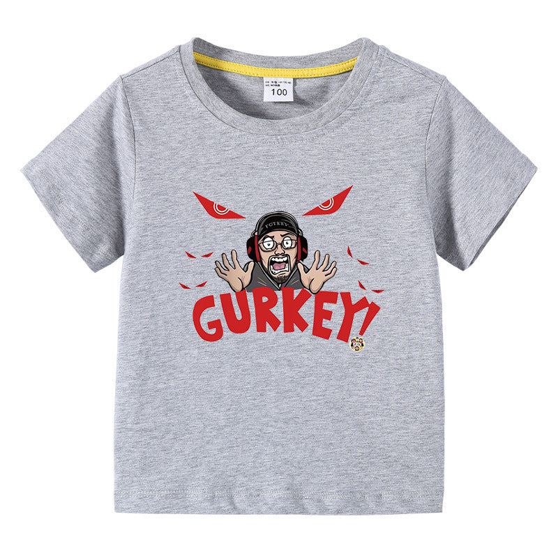 Kinder-Sommer-Kurzarm-T-Shirt