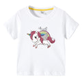 Children's summer short sleeved T-shirt