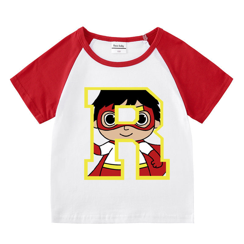 Kinder Kurzarm T-Shirt für den Sommer
