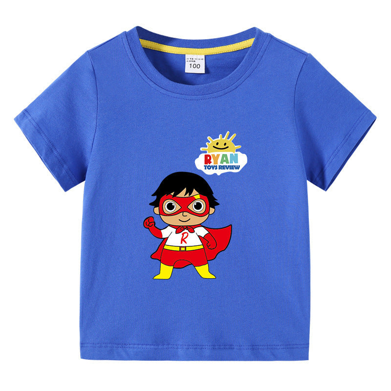 Kinder Sommerkleidung Kurzarm-T-Shirt