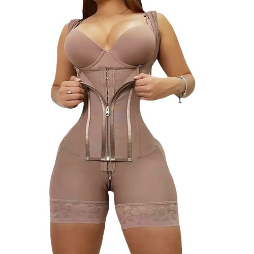 Bodyshaper Ganzkörper-Formanzug Taillentrainer Bauchkontrolle Po-Former Schlankheits-Body Damen Kompressions-Shapewear