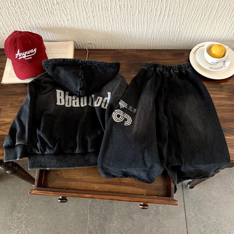 Ensemble deux pièces pantalon ample pour garçon