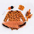 Robe combinaison bébé fille – Ensemble 4 pièces Halloween