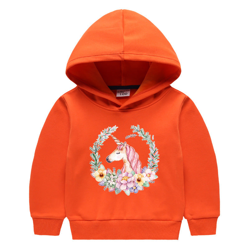 Kapuzenpullover mit Einhorn